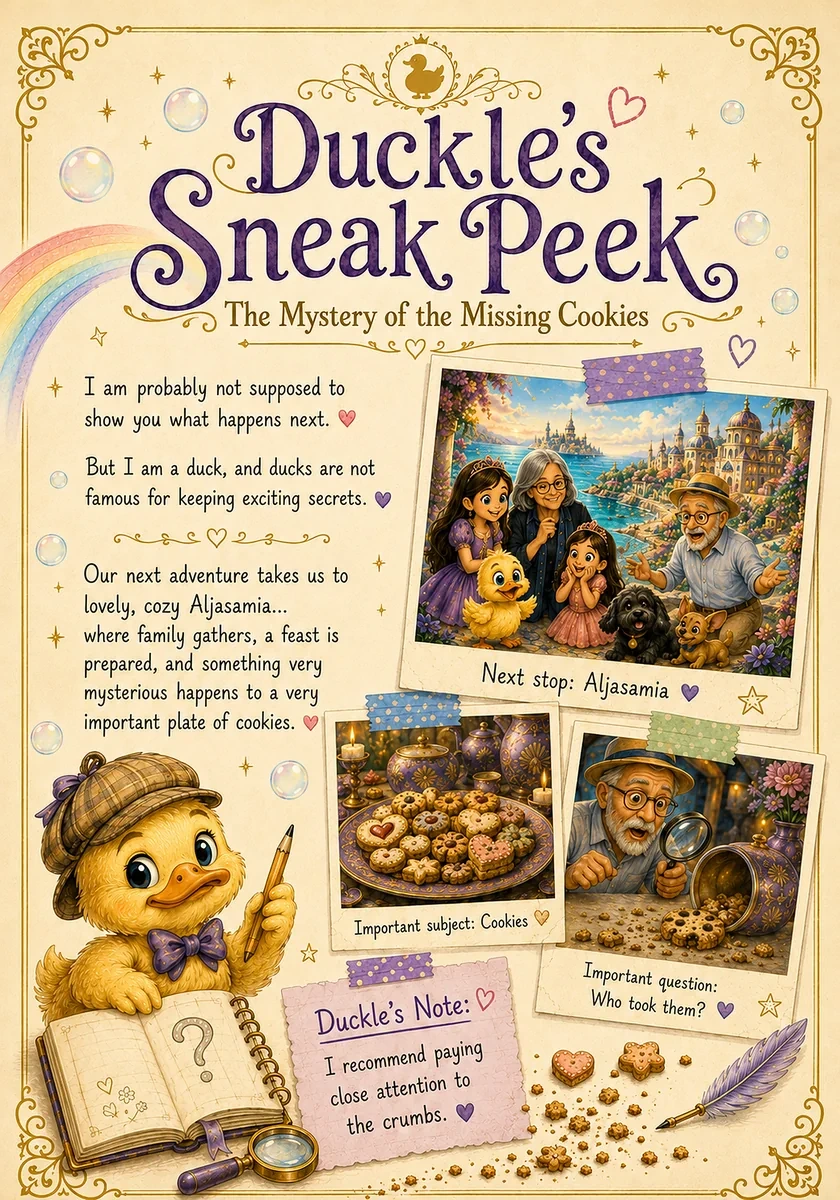 Duckle's Sneak Peek — The Mystery of the Missing Cookies